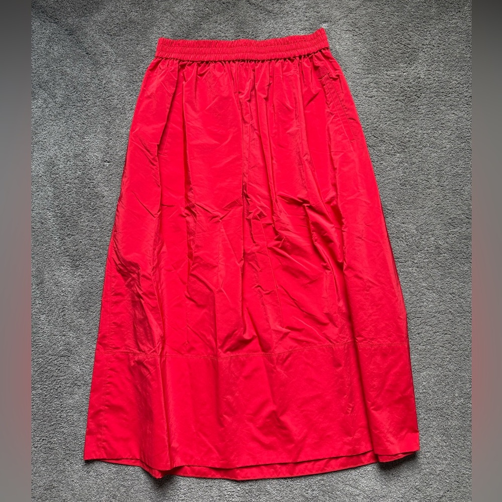 Tibi Nylon Pull On Full Skirt - Picture 2 of 8